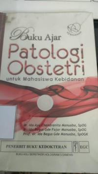 Image of Buku Ajar Patologi Obstetri