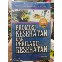 Image of Promosi Kesehatan dan Perilaku Kesehatan