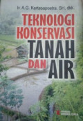 Teknologi Konservasi Tanah Dan Air